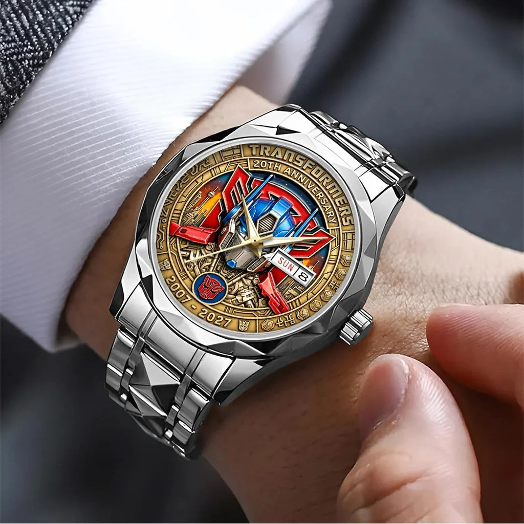 Transformers 20th Anniversary Alloy Luxury Quartz Watch – TANTN25628