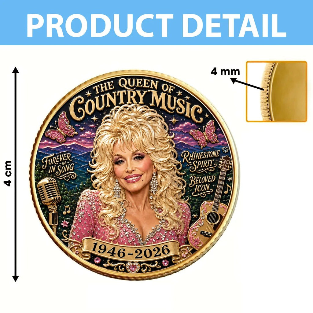 Dolly Parton Commemorative Coin – TANTN25711
