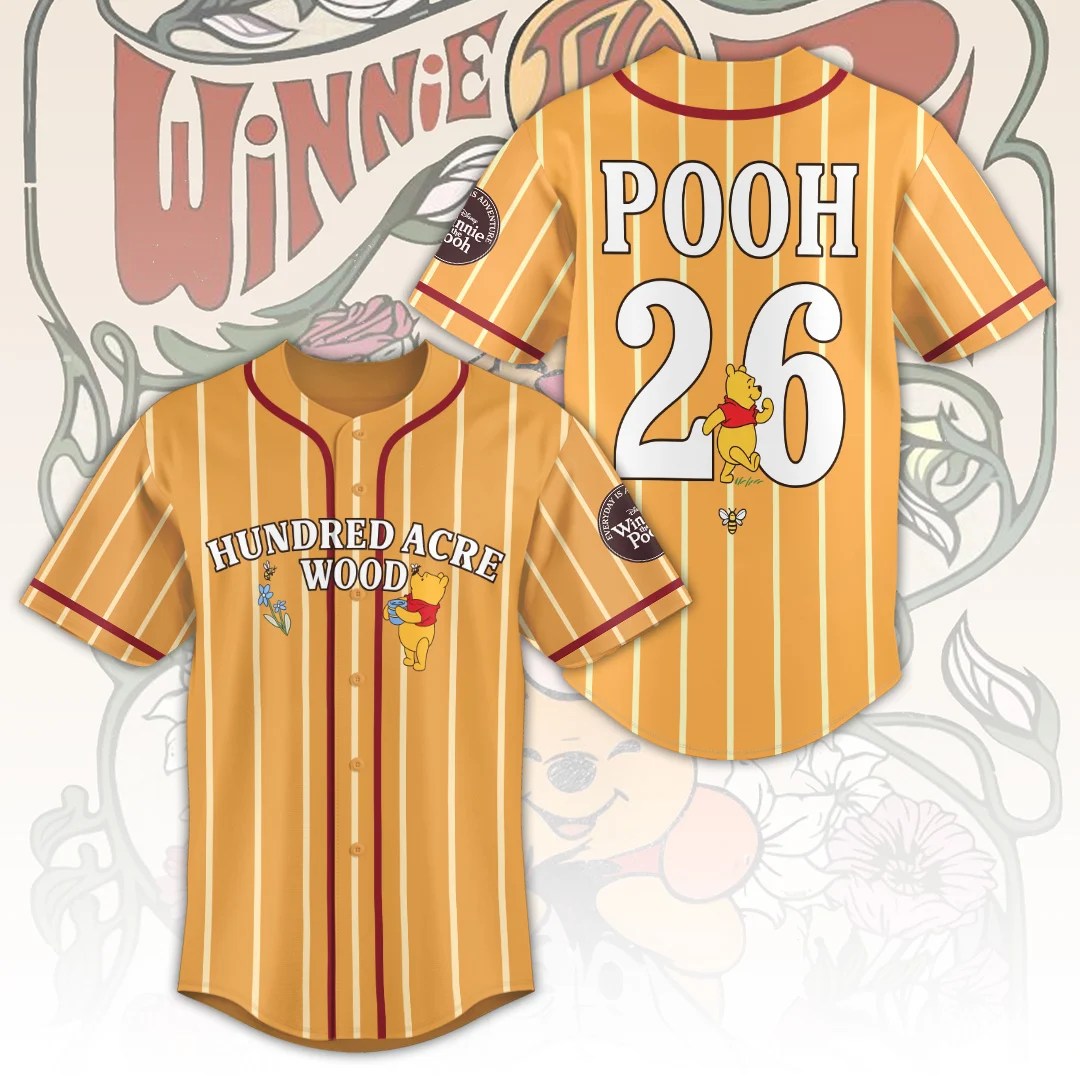 Winnie-the-Pooh Baseball Jersey – TANTN25733