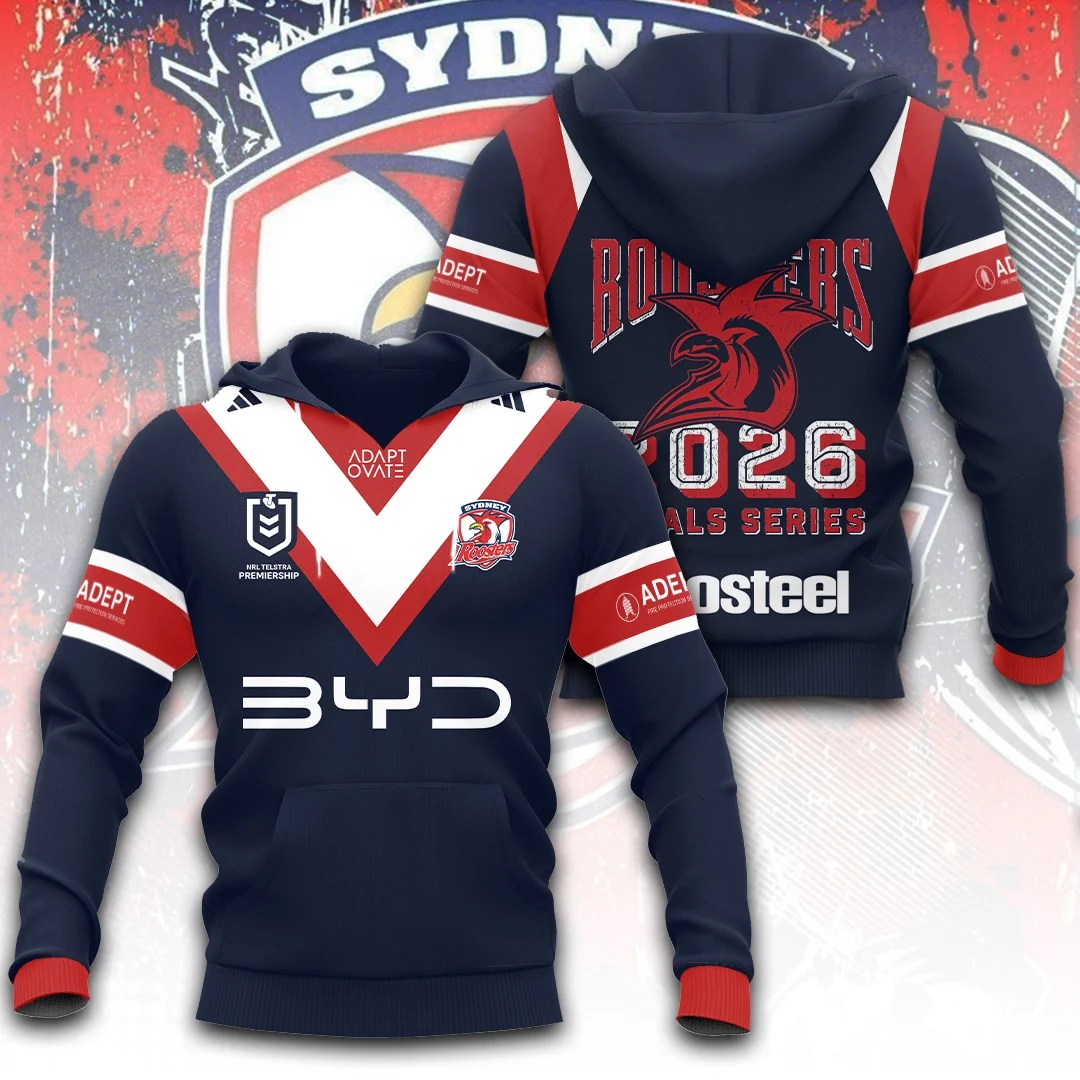 Sydney Roosters 2026 Finals 3D Apparel – TANTN25790