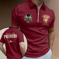 Brisbane Lions 2026 AFL Premiers Zip Polo Shirt – TANTN25808