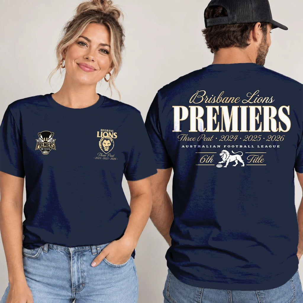 Brisbane Lions 2026 AFL Premiers 3D Apparel – TANTN25810