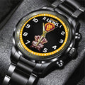 Brisbane Lions 2026 AFL Premiers Black Stainless Steel Watch – TANTN25838