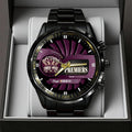 Brisbane Lions 2026 AFL Premiers Black Stainless Steel Watch – TANTN25849