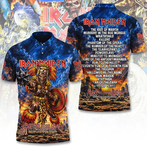 Iron Maiden Tour 2026 3D Apparel – TANTN25860