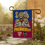 Brisbane Lions 2026 AFL Premiers Double-side Garden Flag – TANTN25871