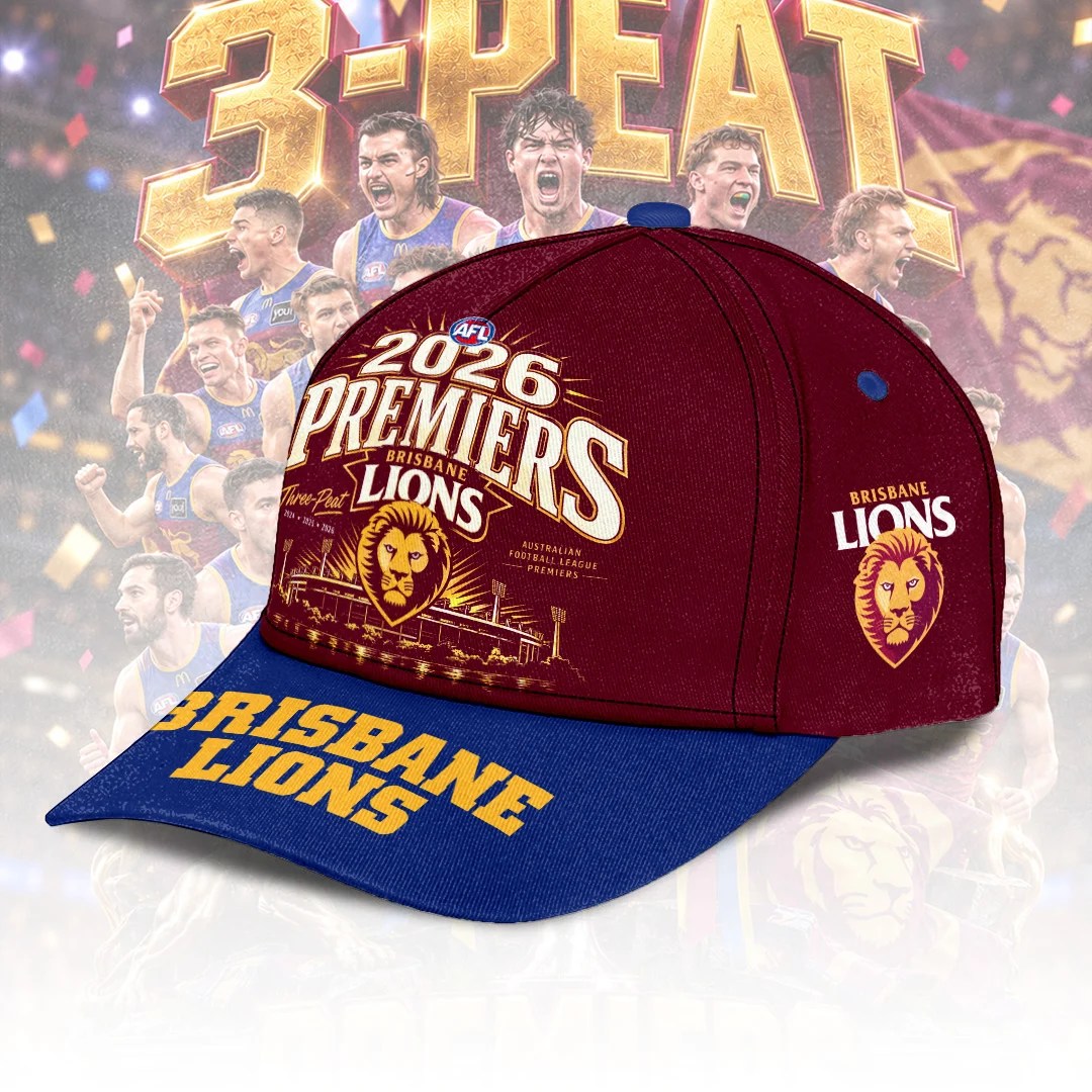 Brisbane Lions 2026 AFL Premiers Classic Cap – TANTN25878