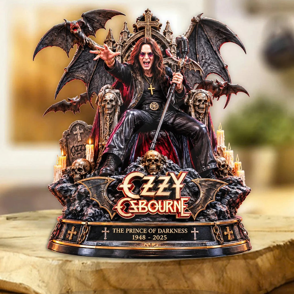 Ozzy Osbourne Custom Shape Acrylic Plaque – TANTN25904