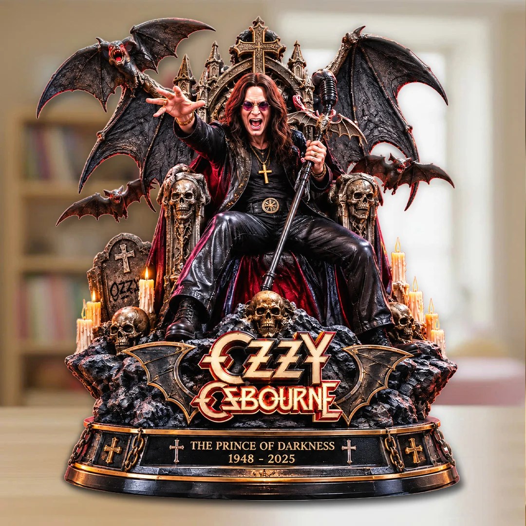 Ozzy Osbourne Custom Shape Acrylic Plaque – TANTN25904