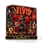 Elvis Presley Custom Shape Acrylic Light Box – TANTN25970