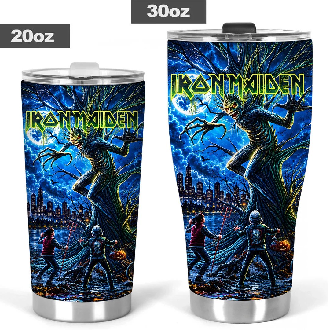 Iron Maiden Fear of the Dark Halloween Tumbler Cup – TANTN26005