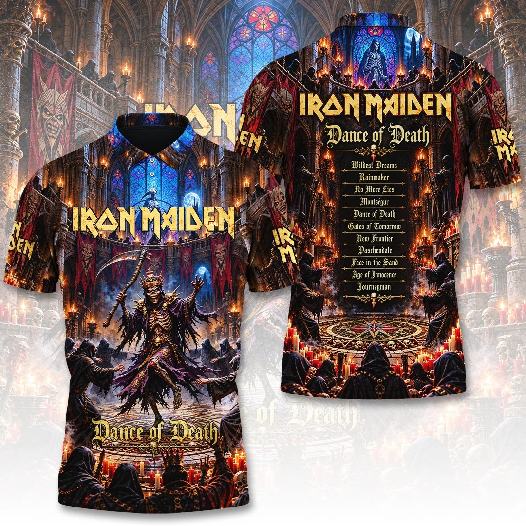 Iron Maiden Dance Of Death 3D Apparel – TANTN26056