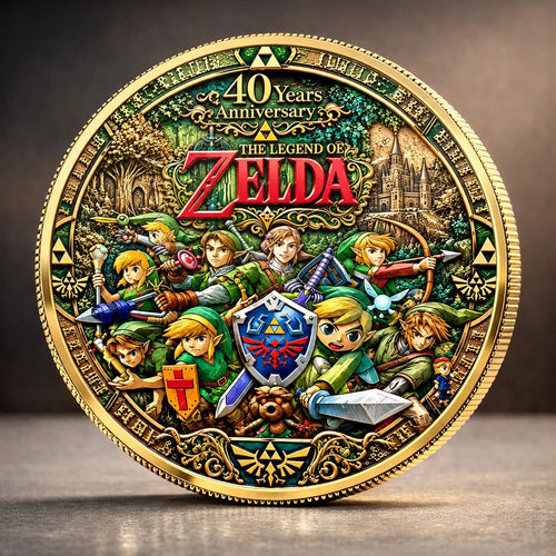 The Legend of Zelda 40th Anniversary Commemorative Coin – TANTN26127