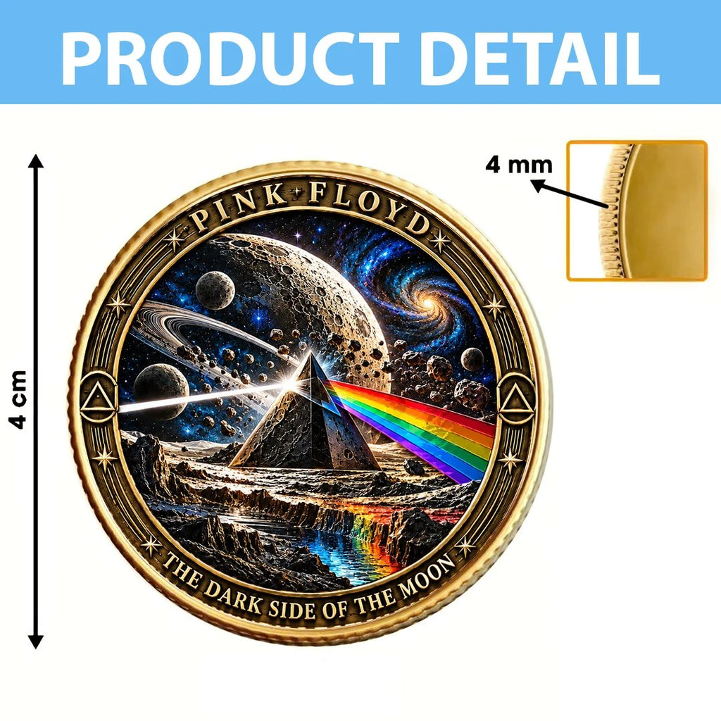 Pink Floyd The Dark Side Of The Moon Commemorative Coin – TANTN26173