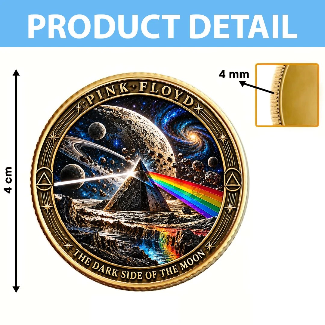 Pink Floyd The Dark Side Of The Moon Commemorative Coin – TANTN26173