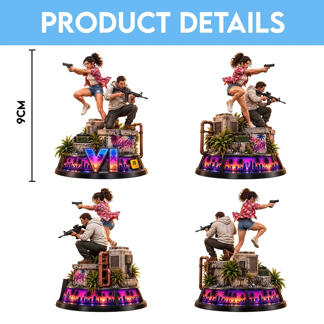 Grand Theft Auto VI 3D Collectible Vinyl Figure – TANTN26202