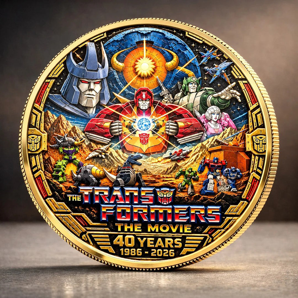 The Transformers: The Movie 40th Anniversary Commemorative Coin – TANTN26227