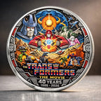 The Transformers: The Movie 40th Anniversary Commemorative Coin – TANTN26227