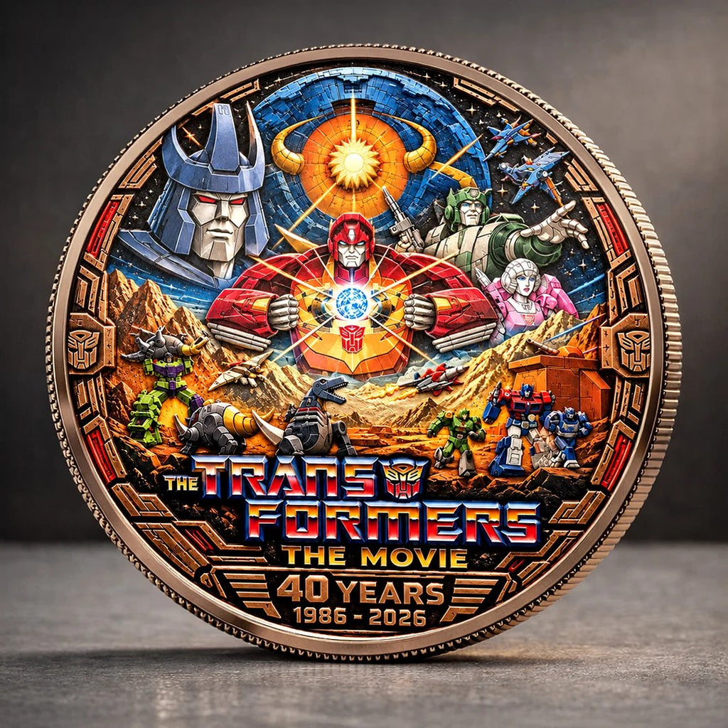 The Transformers: The Movie 40th Anniversary Commemorative Coin – TANTN26227