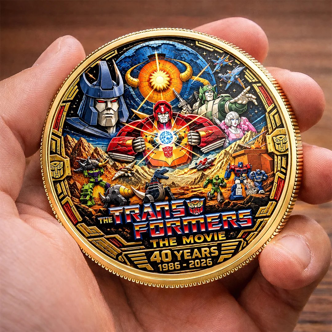 The Transformers: The Movie 40th Anniversary Commemorative Coin – TANTN26227