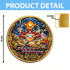 The Transformers: The Movie 40th Anniversary Commemorative Coin – TANTN26227