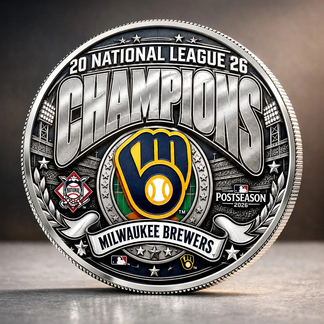 Milwaukee Brewers 2026 National League Champions Commemorative Coin – TANTN26274
