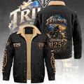 Triumph Motorcycles 125th Anniversary 2027 2D Cargo Fleece Jacket – TANTN26329