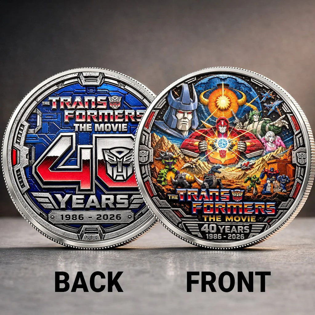 The Transformers: The Movie 40th Anniversary Commemorative Coin – TANTN26389