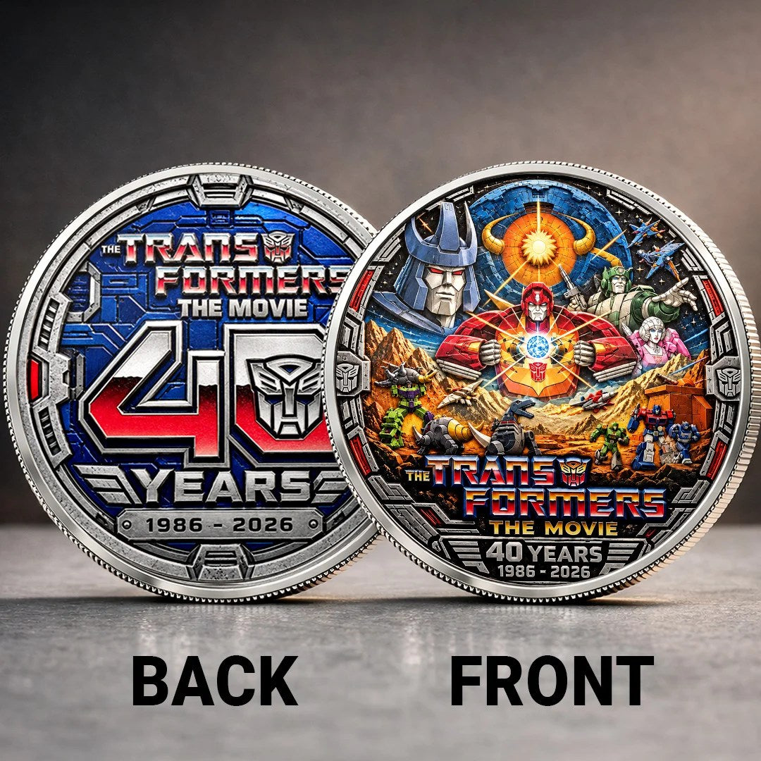 The Transformers: The Movie 40th Anniversary Commemorative Coin – TANTN26389