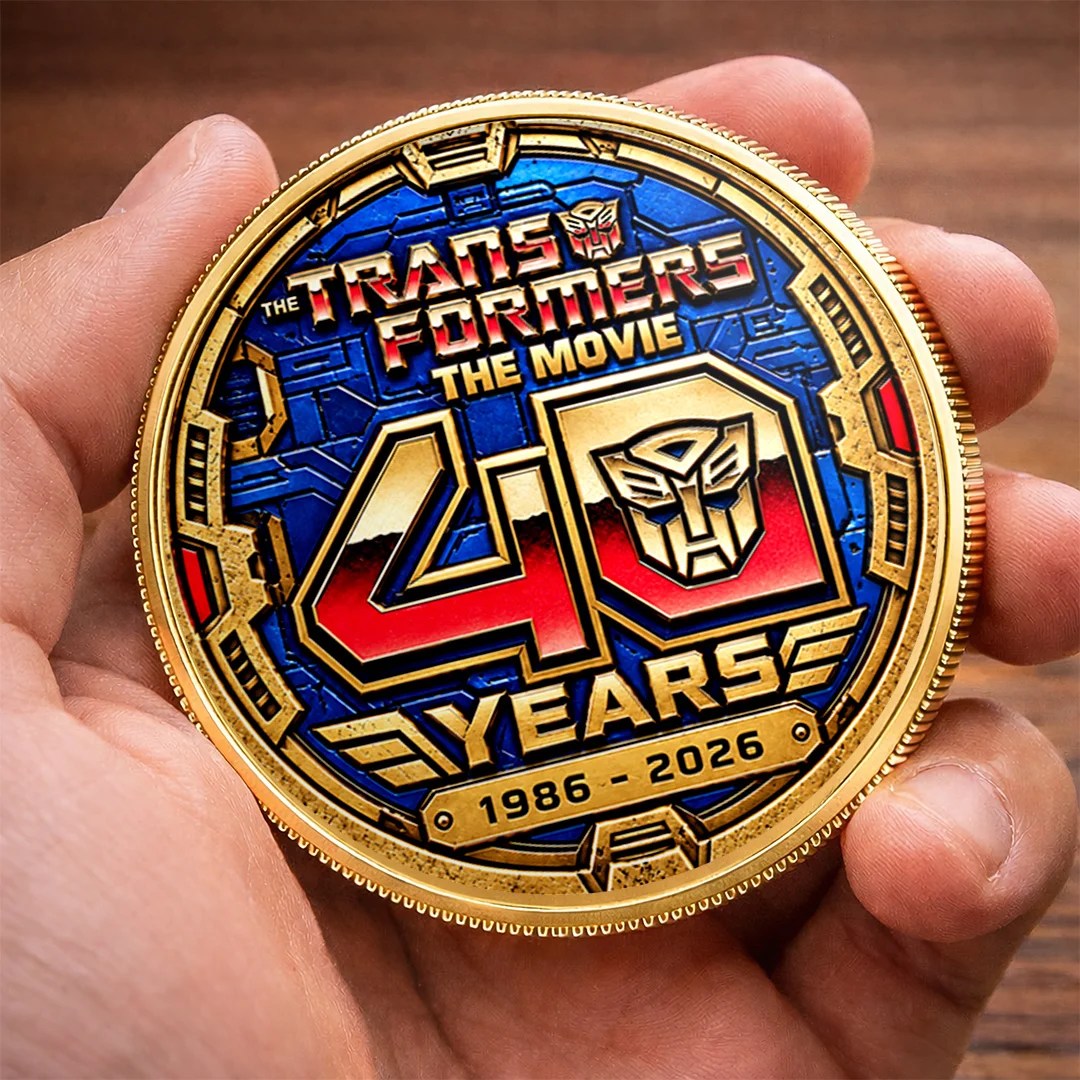 The Transformers: The Movie 40th Anniversary Commemorative Coin – TANTN26391