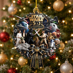 Star Wars 50th Anniversary Custom Shape 2-side Printed Acrylic Ornament – TMTHU9678