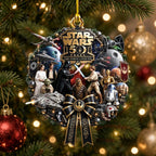 Star Wars 50th Anniversary Custom Shape 2-side Printed Acrylic Ornament – TMTHU9678