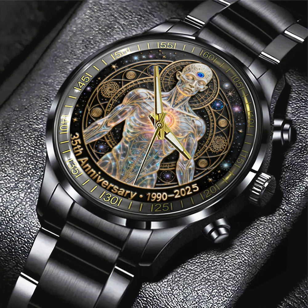 Tool 35th Anniversary Black Stainless Steel Watch – TANTN19125