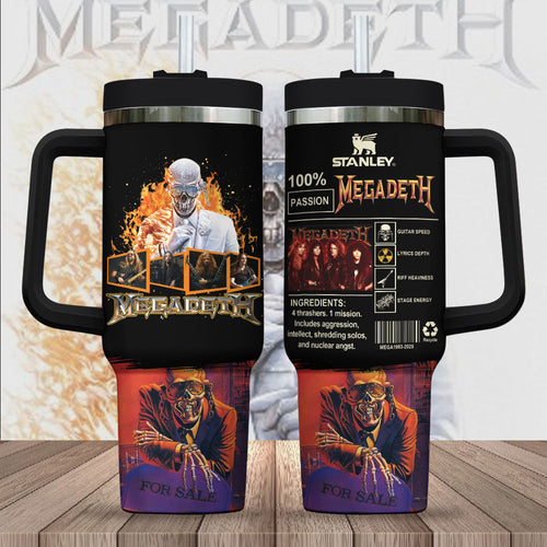 Megadeth 40oz Tumbler – TMTHU434