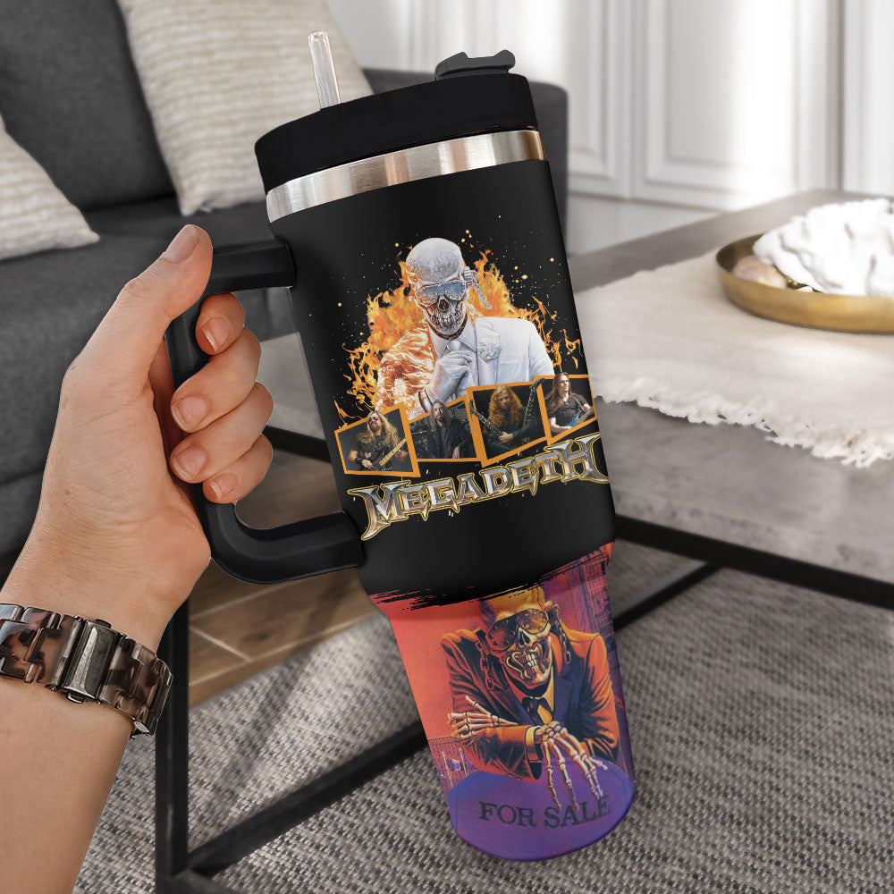 Megadeth 40oz Tumbler – TMTHU434