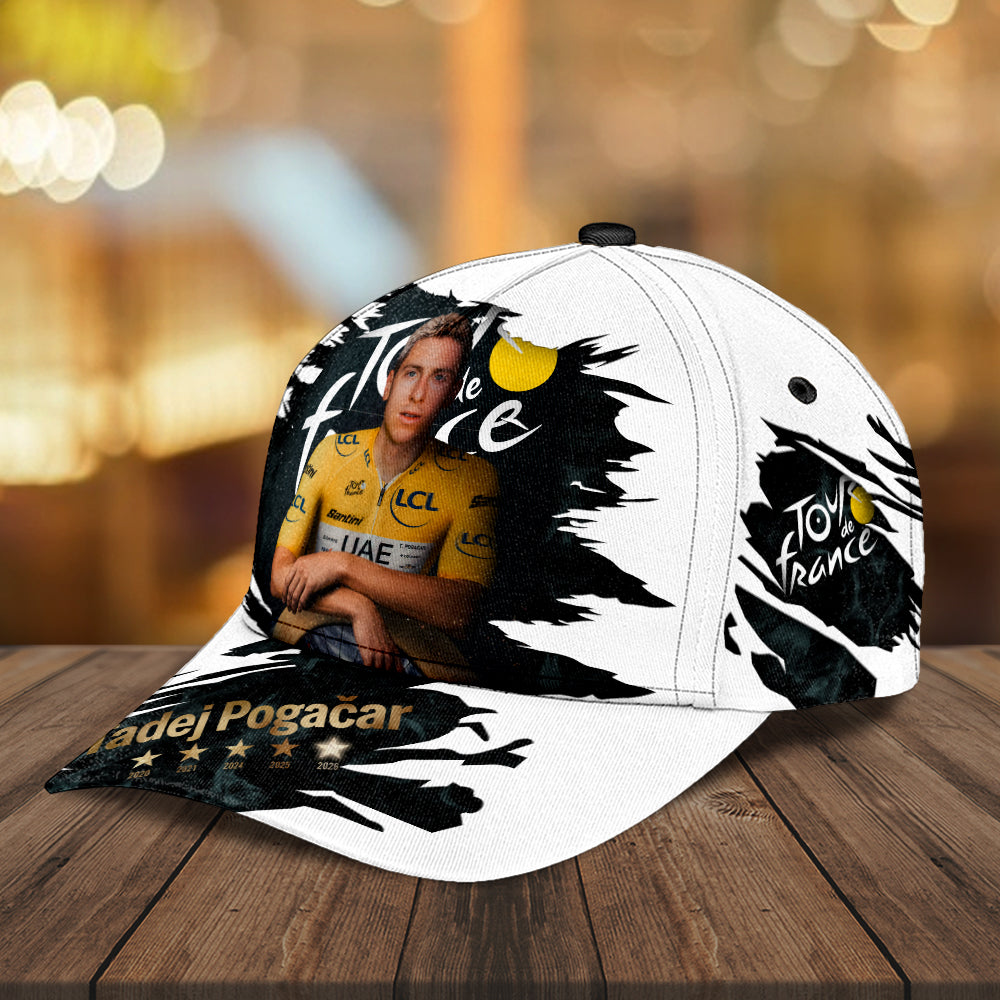 Tadej Pogacar 2026 Tour de France Winner Classic Cap – GNE7891