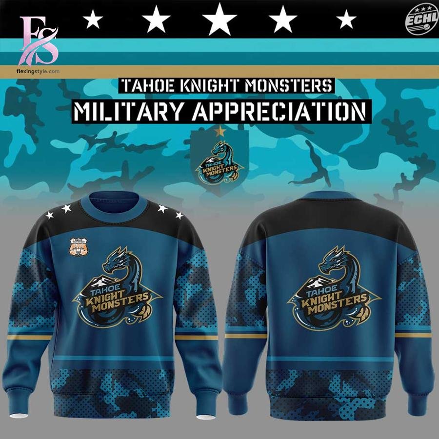 Tahoe Knight Monsters Military Appreciation 2026 Sweatshirt