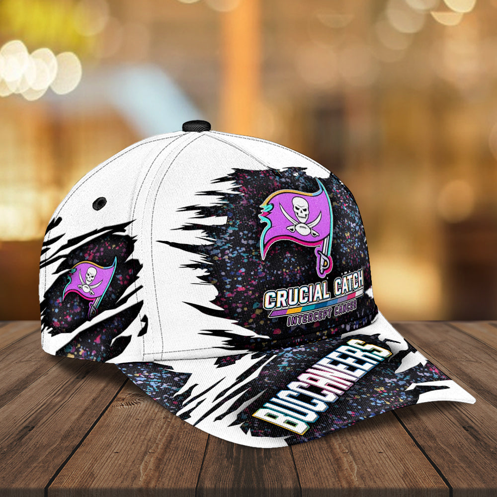 Tampa Bay Buccaneers x Crucial Catch Intercept Cancer Classic Cap – MAITM12976