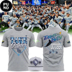 Tampa Bay Rays 2026 Postseason Take October Locker Room T-Shirt