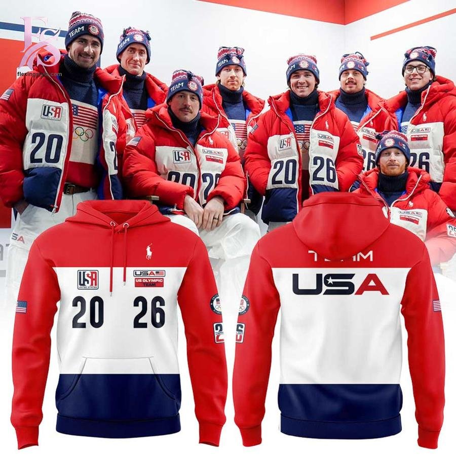 Team USA 2026 Olympic Milano Cortina Hoodie