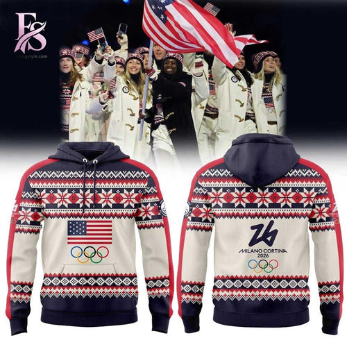 Team USA 2026 Olympic Milano Cortina Hoodie