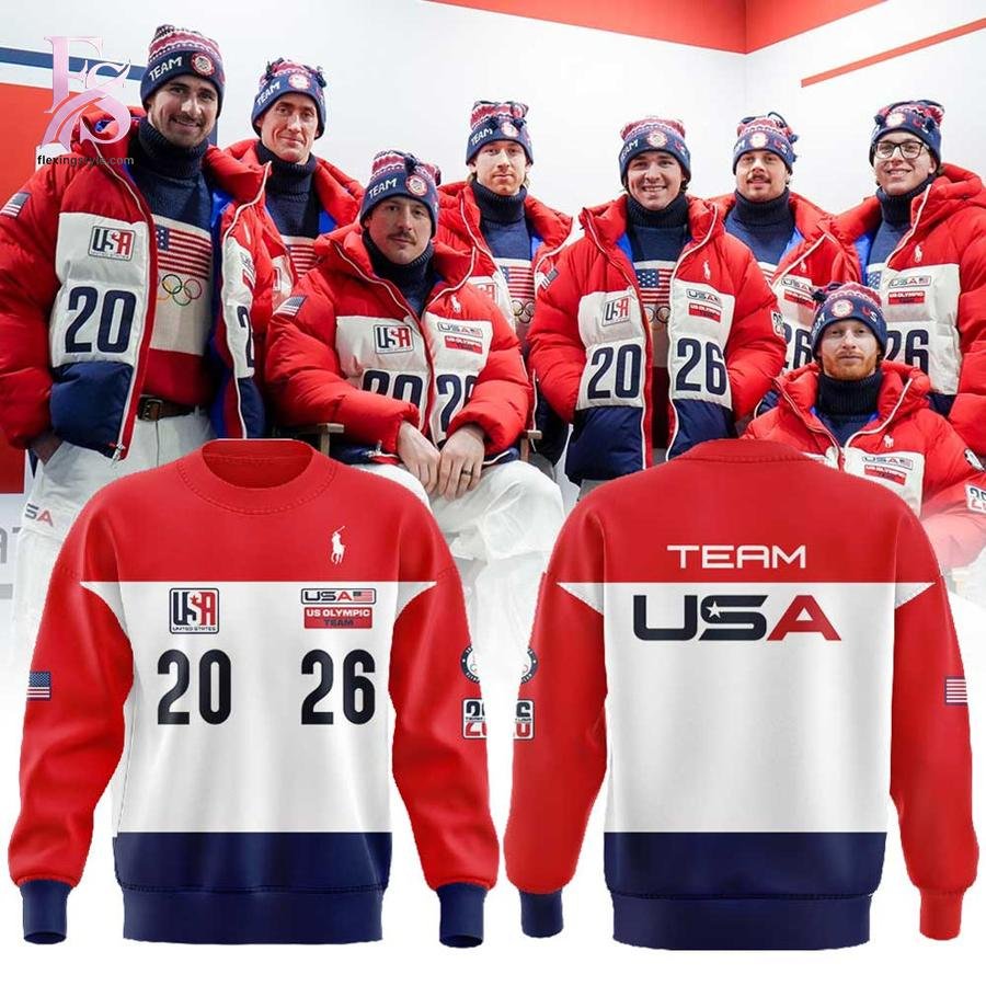 Team USA 2026 Olympic Milano Cortina Hoodie