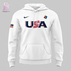 Team USA Baseball uniform 2026 Hoodie