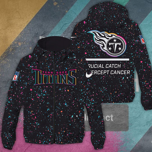 Tennessee Titans 3D Windbreaker Jacket – TANTN15795
