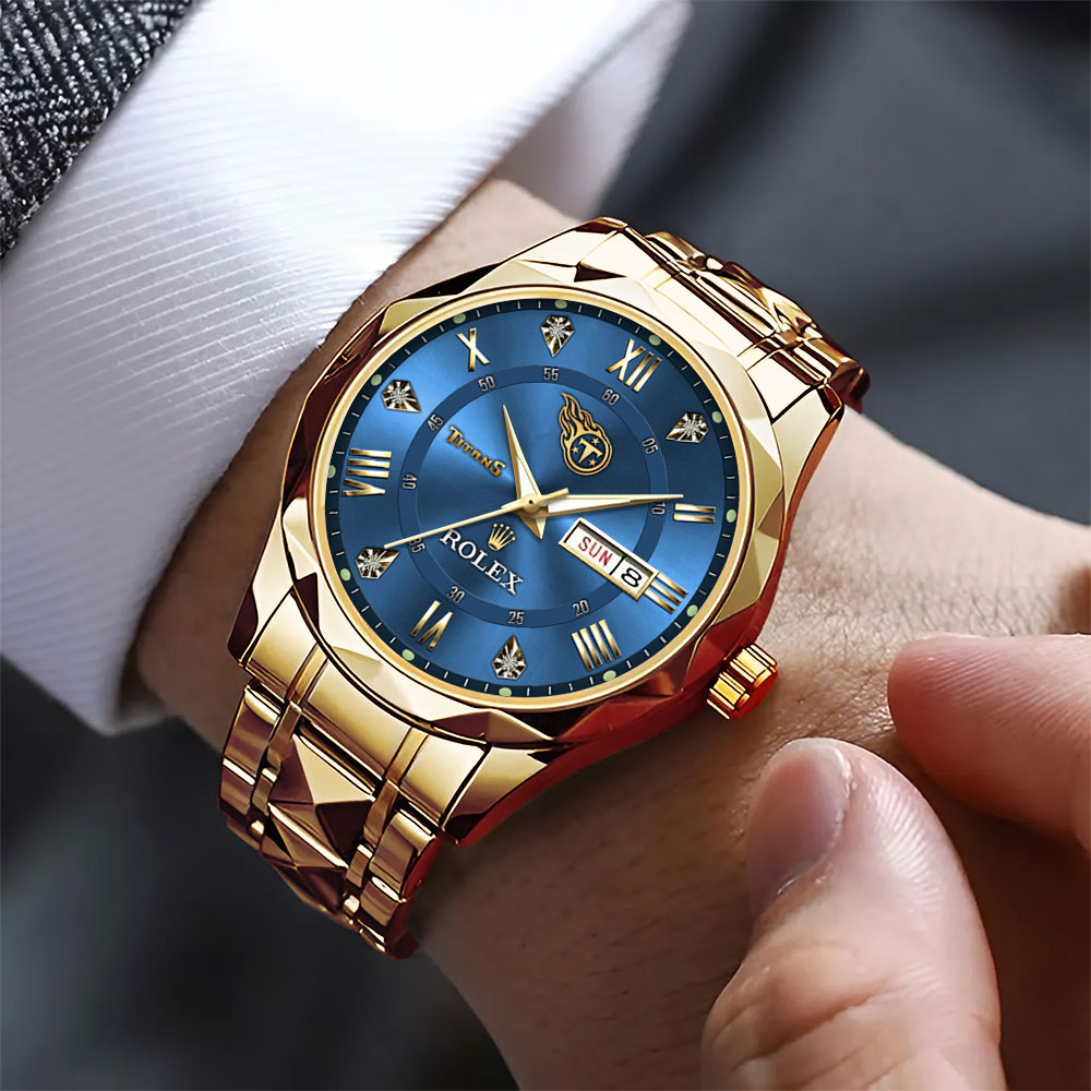 Tennessee Titans x Rolex Alloy Luxury Quartz Watch – MAITM13412