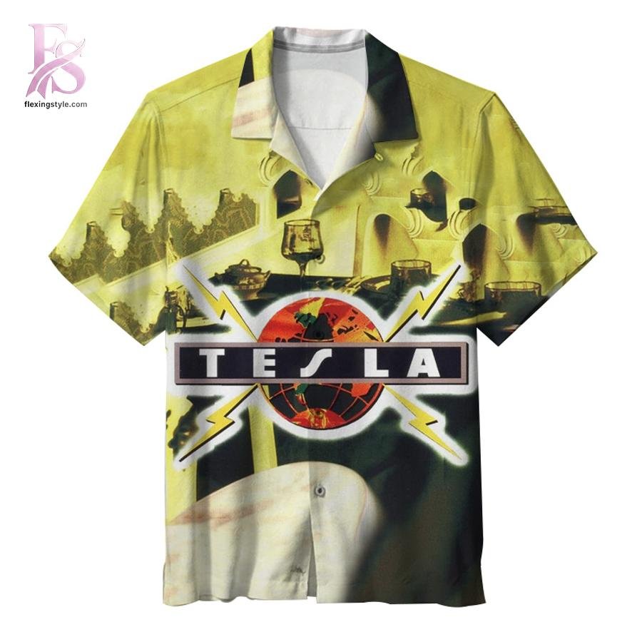 Tesla The great ride of our life Hawaiian Shirt