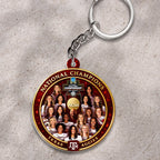 Texas A&M 2025 Women's Volleyball National Champions Custom Shape 2-sided Keychain – HOATT15366