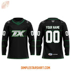 Texas Stars Dark Mode TX Hockey Jersey