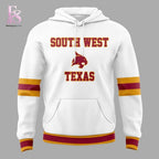 Texas State Bobcats Basketball Throwback Uniform Hoodie