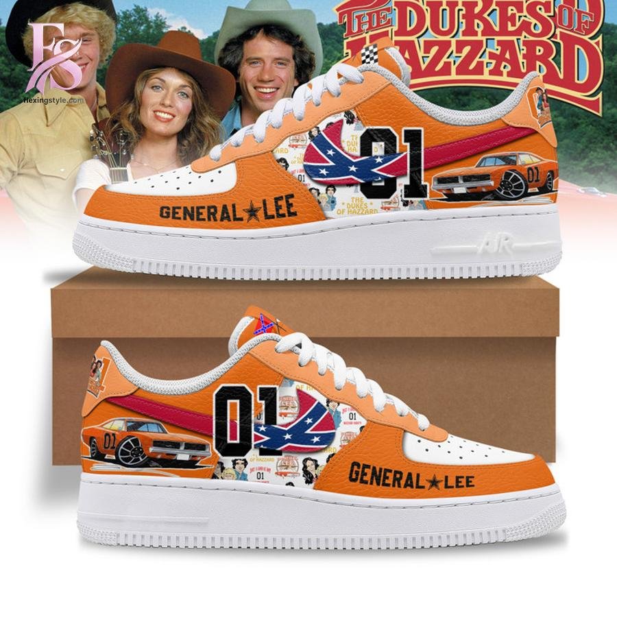 The Dukes of Hazzard General Lee Air Force Shoes